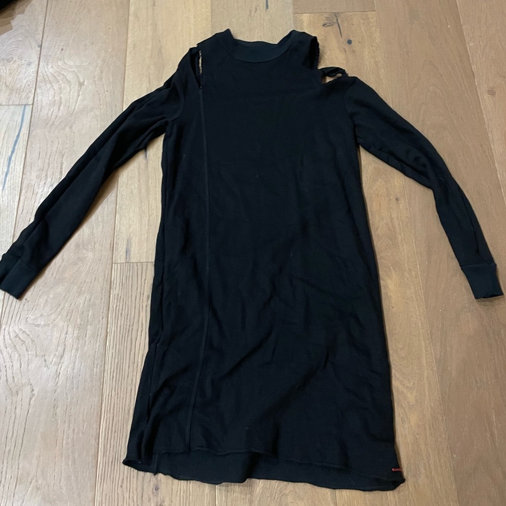 n:philanthropy Black cutout shoulder Dress